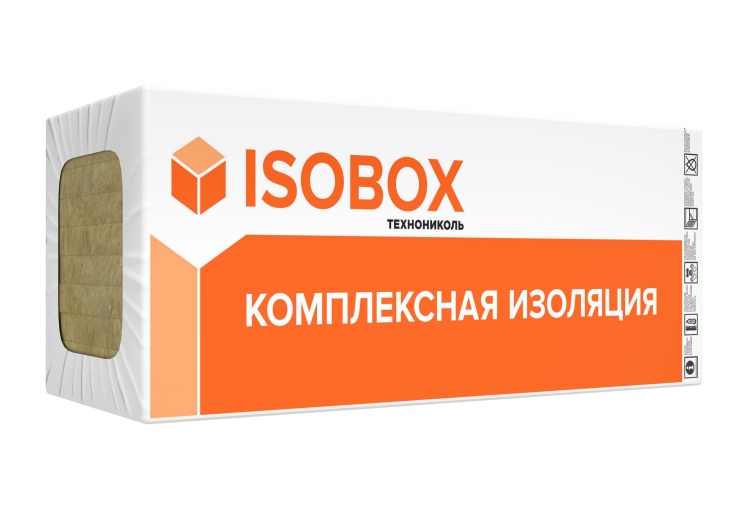 Утеплитель Изобокс Вент Ультра 1200х600х100 мм, 4 шт. уп