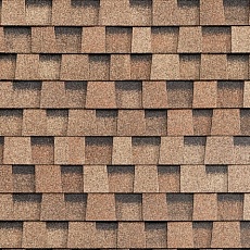 ТЕХНОНИКОЛЬ Гибкая черепица многослойная SHINGLAS Ранчо, бронзовый 2м2/уп